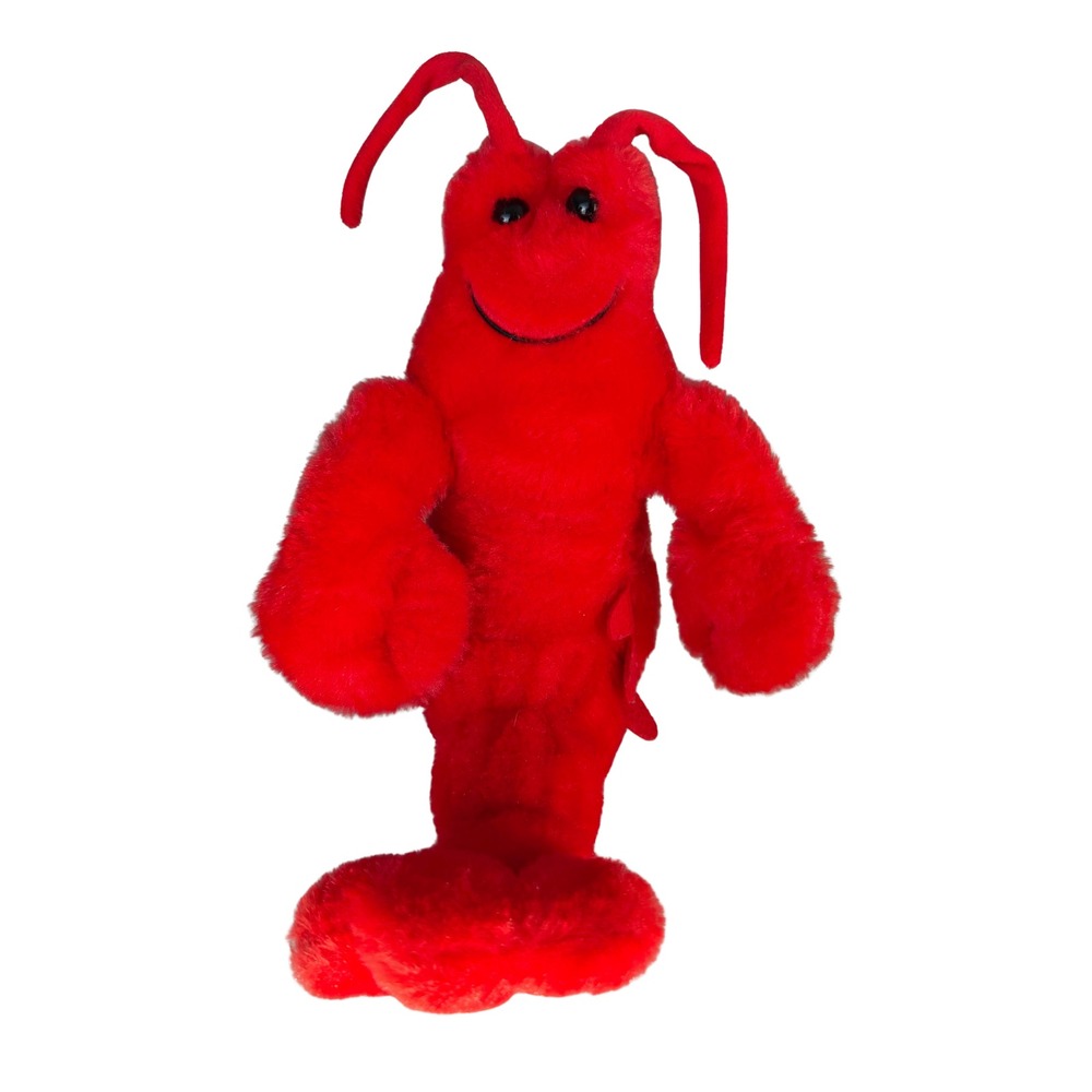 The Petting Zoo Red Lobster Plush Stuffed Animal Soft Toy 2019